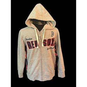 Boston Red Sox Kids Handshigh Zip Up Jacket With Hoodie Youth Size Large - Picture 1 of 6