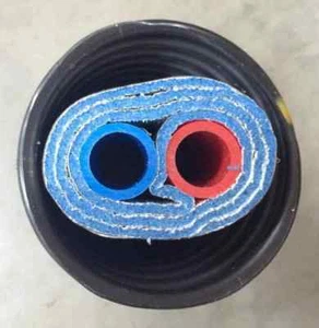 Underground Insul. Pex Pipe Fits All Wood Boilers Triple Wrap  3/4"  O2 Barrier - Picture 1 of 1