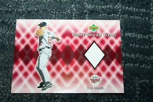Joe Mays 2002 Upper Deck Game Worn Gems Jersey Relic #GJM Twins   - Picture 1 of 1