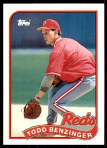 1989 Topps Traded Todd Benzinger Baseball Cards #9T