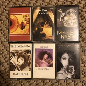 Kate Bush – Hounds Of Love & 5 Other Cassette Tapes Bundle Joblot - FREE P&P - Picture 1 of 8