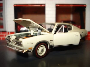 1969 69 PLYMOUTH BARRACUDA 440 BIG BLOCK LIMITED EDITION 1/64 M2 1960'S MUSCLE - Picture 1 of 4
