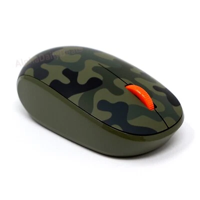 NEW Microsoft Wireless Bluetooth Optical Mouse Forest Camo Laptop PC Windows - Image 1 of 4