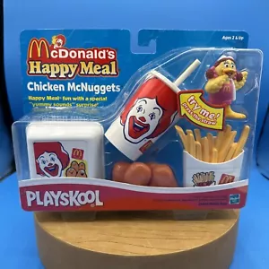 Playskool McDonald's Happy Meal Set Pepite di Pollo 2000 Hasbro NUOVO Sigillato HTF - Foto 1 di 19