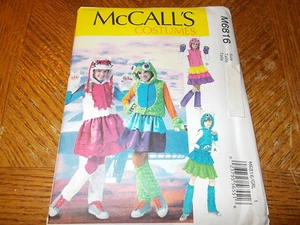 McCalls COSTUME Pattern M6816 Girls/Girls Plus Fun & Cute MONSTER Outfits - Picture 1 of 2