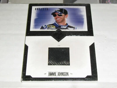 2014 Press Pass Total Memorabilia Single Swatch Silver Used Tire Jimmie Johnson - Image 1 of 2
