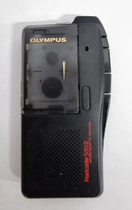 Working Olympus S912 MicroCassette Pearlcorder Voice Recorder Dictaphone - Picture 1 of 5