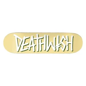 DEATHWISH Deck DEATHSPRAY PALE YLW 8.0 | Board - Picture 1 of 1