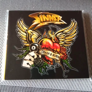SINNER - CD Digipak + 3 Bonus Tracks - Crash & Burn - Heavy Metal - Imagen 1 de 2