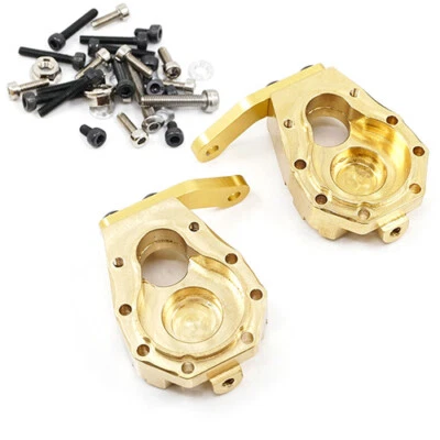 NEW Yeah Racing TRX4-031 Brass FR Steering Knuckle 59g 2 pcs TRX-4 FREE US SHIP - Image 1 of 2
