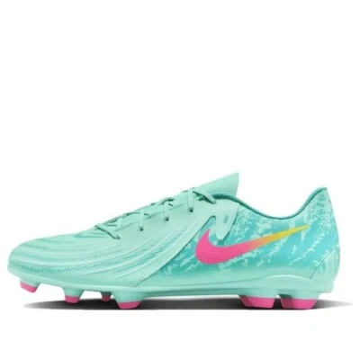 Size 11.5 Nike Phantom GX II Club LV8 FG MG Soccer Cleats Shoes Green FJ2565-300 - Image 1 of 4