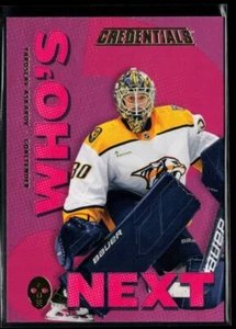 2023-24 Upper Deck Credentials Who's Next? #WN-YA Yaroslav Askarov RC - Picture 1 of 2
