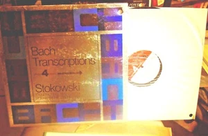 STOWKOWSKI "BACH TRANSCRIPTIONS / LONDON PHASE 4 STEREO SPC 21096 PROMO COPY LP - Picture 1 of 1