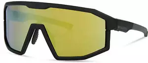 Madison Enigma Cycling Sunglasses Black Carbon Lightweight Bike Ride Eyewear - Picture 1 of 6