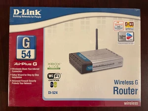 D-Link Wireless G Broadband Cable WiFi Router G54 - New/Sealed See Photos - Picture 1 of 5