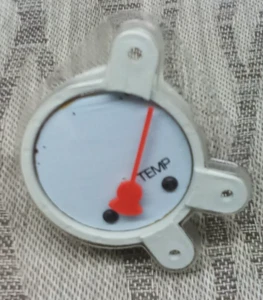 MEDALLION TEMPERATURE GAUGE MARINE BOAT PN 025-1011, D-1245, 56-612-6 **No Lens* - Picture 1 of 2