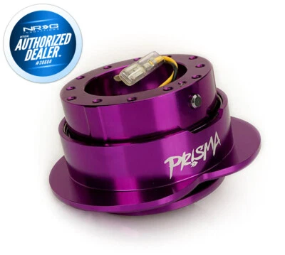 NUEVO CUERPO Y ANILLO MORADO LIBERACIÓN RÁPIDA FORMA CORAZÓN NRG + HERRAJES SRK-143PP Foto 1 de 4