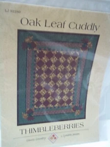Oak Leaf Cuddly Thimbleberries Quilt Pattern by Lynette Jensen - Picture 1 of 2
