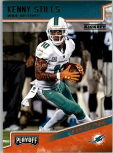 2018 Panini Playoff Green Kickoff KENNY STILLS #118 Miami Dolphins 🏈 - Picture 1 of 1