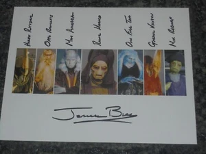 JEROME BLAKE   - STAR WARS - WITH 7 CHARACTERS ADDED  -10x8  PHOTO SIGNED (6) - Picture 1 of 2