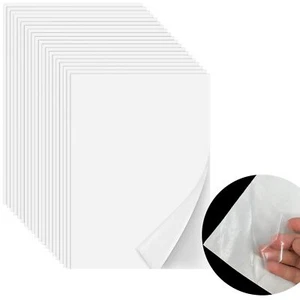 Iron on Adhesive Sheets 20PCS Heavy Weight Double-Sided Heat Melt Fabric Glue - Picture 1 of 7