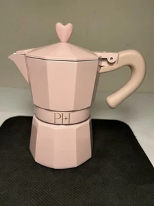 Cafetera espresso Paris Hilton rosa con estufa - Imagen 1 de 14