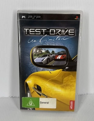 Test Drive Unlimited Sony PSP PlayStation Portable Good Condition Manual - Image 1 of 4