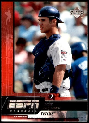 Joe Mauer 2005 Upper Deck ESPN #50 Twins MLB LEER ENVÍO GRATUITO AutographDen Foto 1 de 2