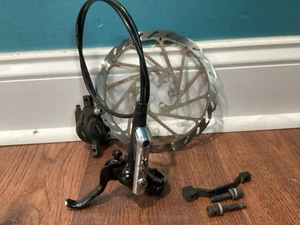 SHIMANO DEORE XT BR-M785 Hydraulic Disc Brake Front With 180mm Rotor - Picture 1 of 9