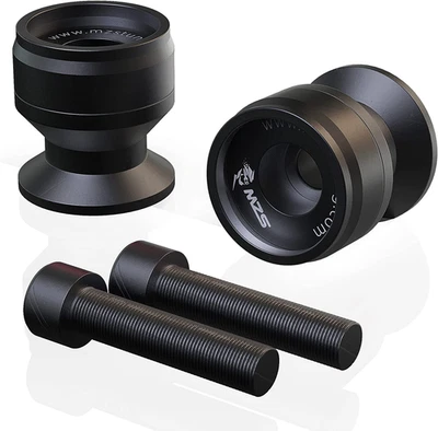 8MM Columpio Carretes Deslizadores Soporte Universal M8 Negro Compatible con CBR 600 F2 Foto 1 de 4