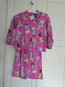 Disney Princess Pajama Set - 2 Piece Fleece - Girls size 6 - NEW - Picture 1 of 4