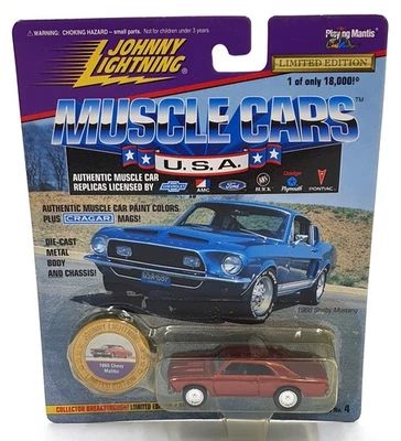 Johnny Lightning 1/64 Scale 202-04 - Muscle Cars 1966 Chevy Malibu - Rust - Image 1 of 4