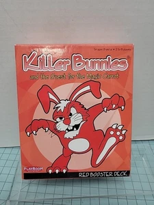 Killer Bunnies Quest For Magic Carrot Spiel Rot Booster Deck - Neu - Bild 1 von 9