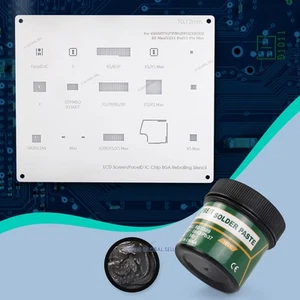 Heated Directly Stencil 63/37 Lead Solder Paste 50g For IPhone 11 Chip Repair - Picture 1 of 7