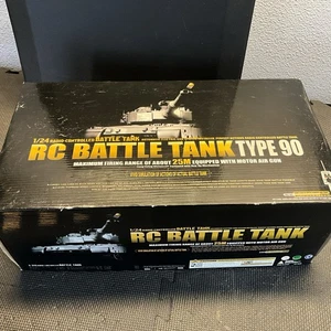 R/C Battletank 1/24 r/c Type 90 By Heng Long - Picture 1 of 15