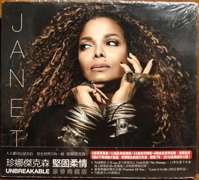 Janet Jackson Unbreakable 2015 CD w/ TAIWAN OBI SEALED - Image 1 of 2