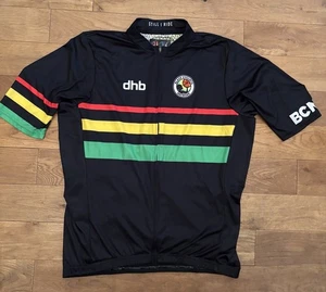 dhb BCN Size XL Men’s Short Sleeve Jersey In Black Excellent Condition - Picture 1 of 3