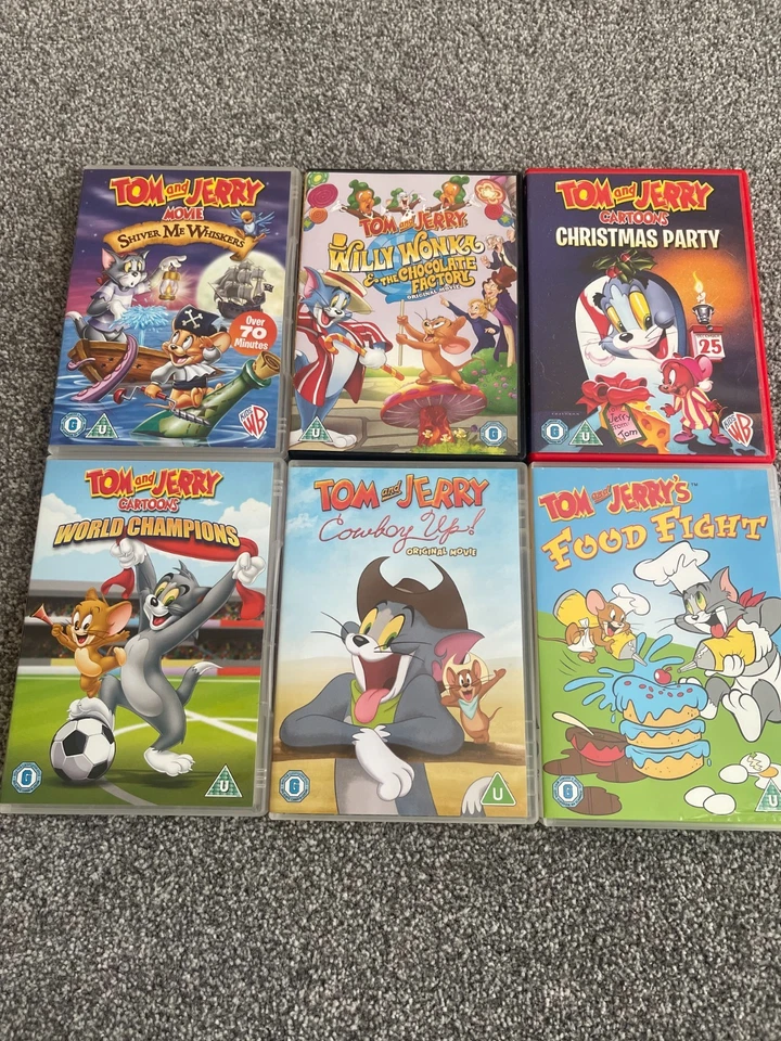 6x Dvd Bundle Classic Collection cartoons . tom & jerry christmas party +++++ - Image 1 of 2