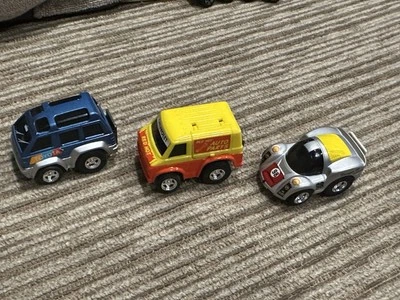 Lote de 3 1989 Tonka Turbo Tricksters Pullback Penny Racers Porsche Van Auto Part Foto 1 de 4