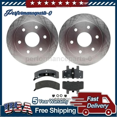 Front Disc Brake Pad Set Disc Brake Rotor for Chevrolet Blazer 1992-1994 - Image 1 of 4