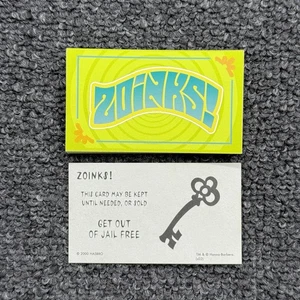 Scooby Doo Monopoly Collector's Edition Replacement Zoinks! Chance Card Set - Picture 1 of 5