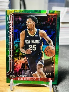 2025-26 Topps Basketball Trey Murphy III Green Season Tip-Off SP /99 - #190 - Picture 1 of 2