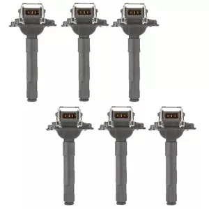 Set of 6 Delphi Direct Ignition Coils for Audi A6 Allroad Quattro S4 2.7L V6 - Picture 1 of 1