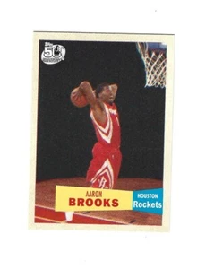 2007-08 Topps 1957-58 Variations #135 Aaron Brooks HOUSTON ROCKETS - Picture 1 of 1