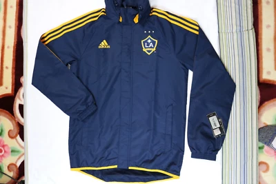 Adidas LA GALAXY Rain/WINDBREAKER Training Top/Jacket Men's Size: S - Image 1 of 4
