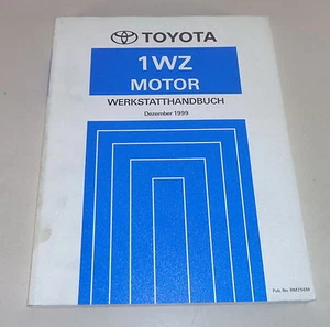 Manual de Taller Toyota Motor 1 Wz Integrado En Corolla Stand 12/1999 - Imagen 1 de 1