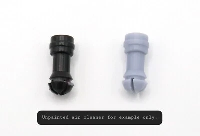 Air Cleaner, Black – Slik Toys – Oliver OC-6 Crawler  – Circa 1955 – 16th Scale - Image 1 of 4