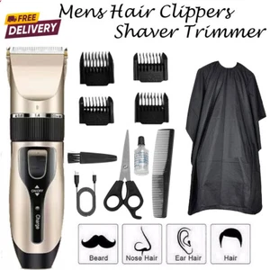 Professional Men's Hair Clipper Shaver Trimmers Machine Electric Body Groomer - Picture 1 of 9