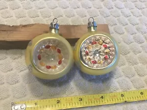 2er Set Single Einzug Glas Politur Ornamente - Bild 1 von 4