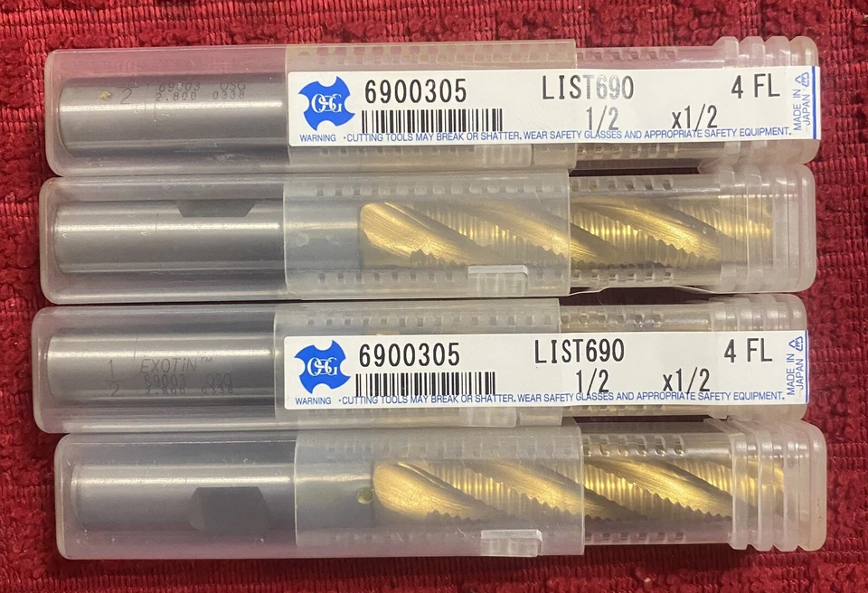 OSG 6900305 1/2  4 Fl  HSS , Rough endmill  - Image 1 of 1